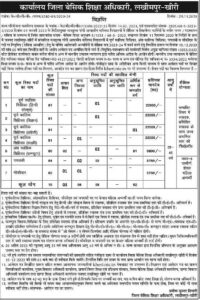 Kasturba Gandhi Vidyalaya Vacancy Notification 3